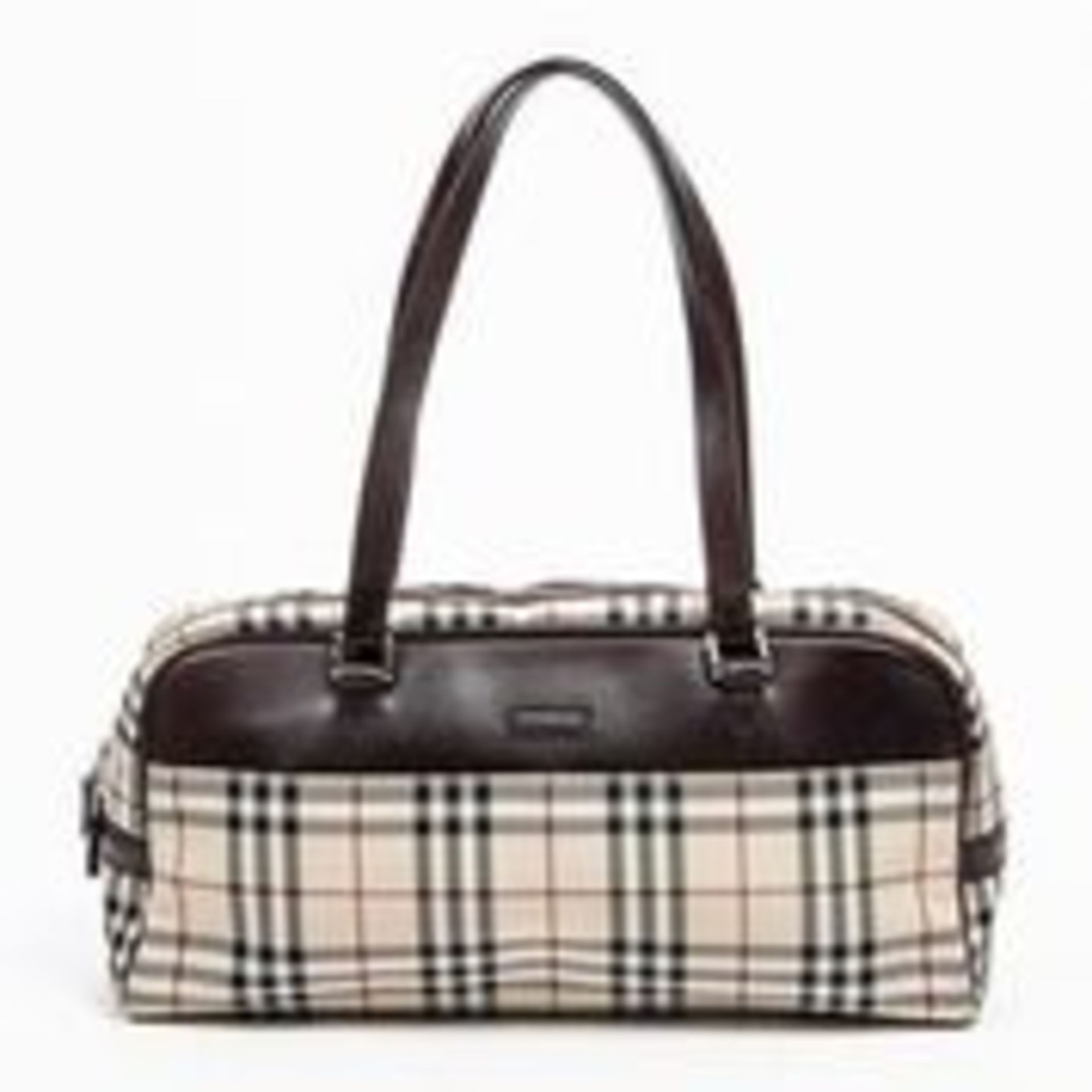 RRP £875 Burberry Shoulder Bag Beige/Dark Brown - AAQ0407 - Grade AB - Please Contact Us Directly