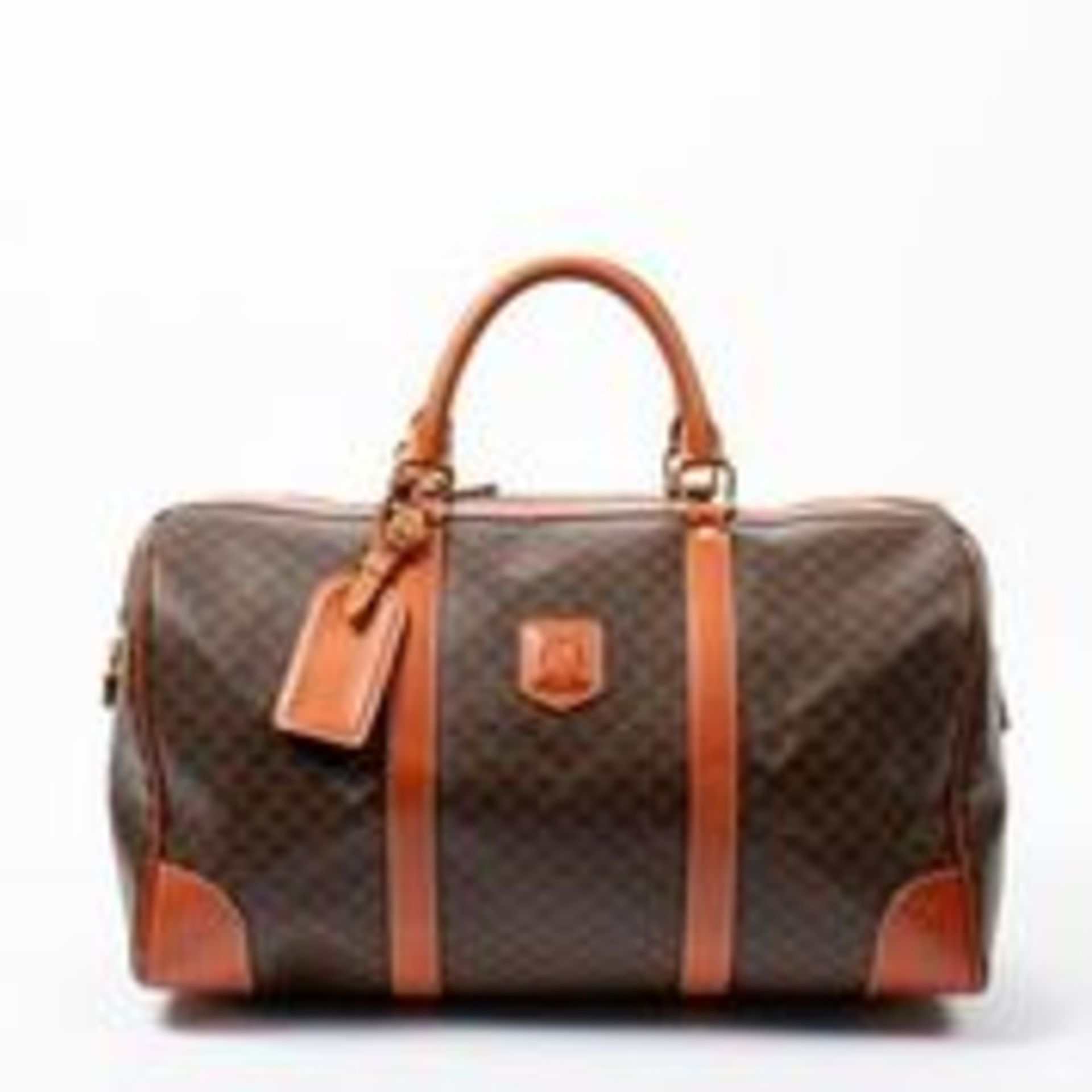 RRP £990 Celine Weekender Travel Bag Brown - AAM8284 - Grade A - Please Contact Us Directly For