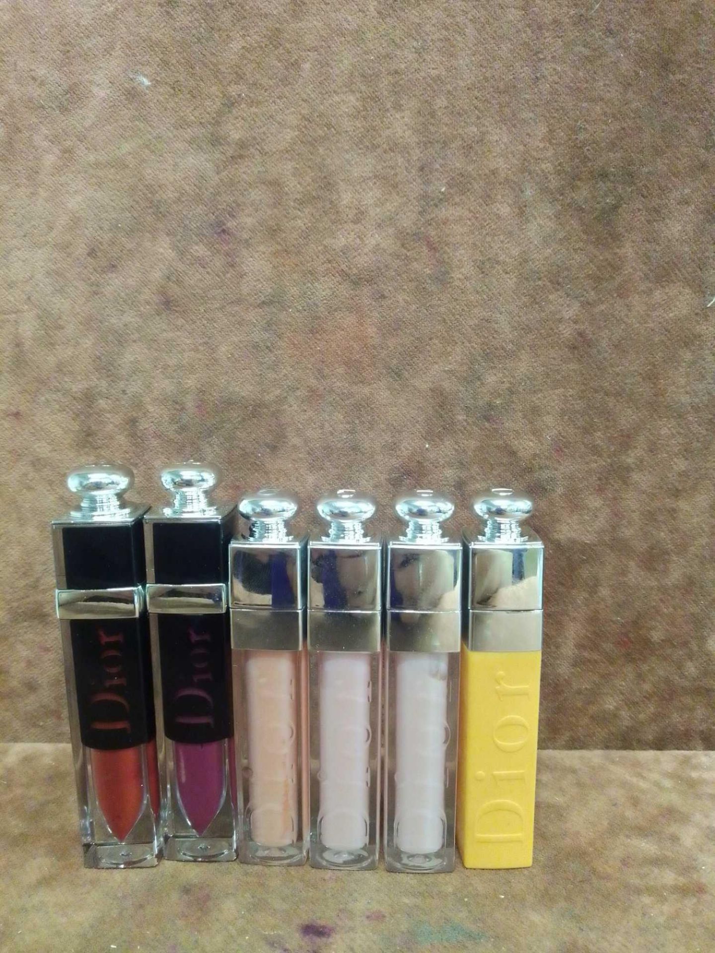 (Jb) RRP £180 Lot To Contain 6 Testers Of Assorted Dior Lipsticks All Assorted Shades And Ex-Display