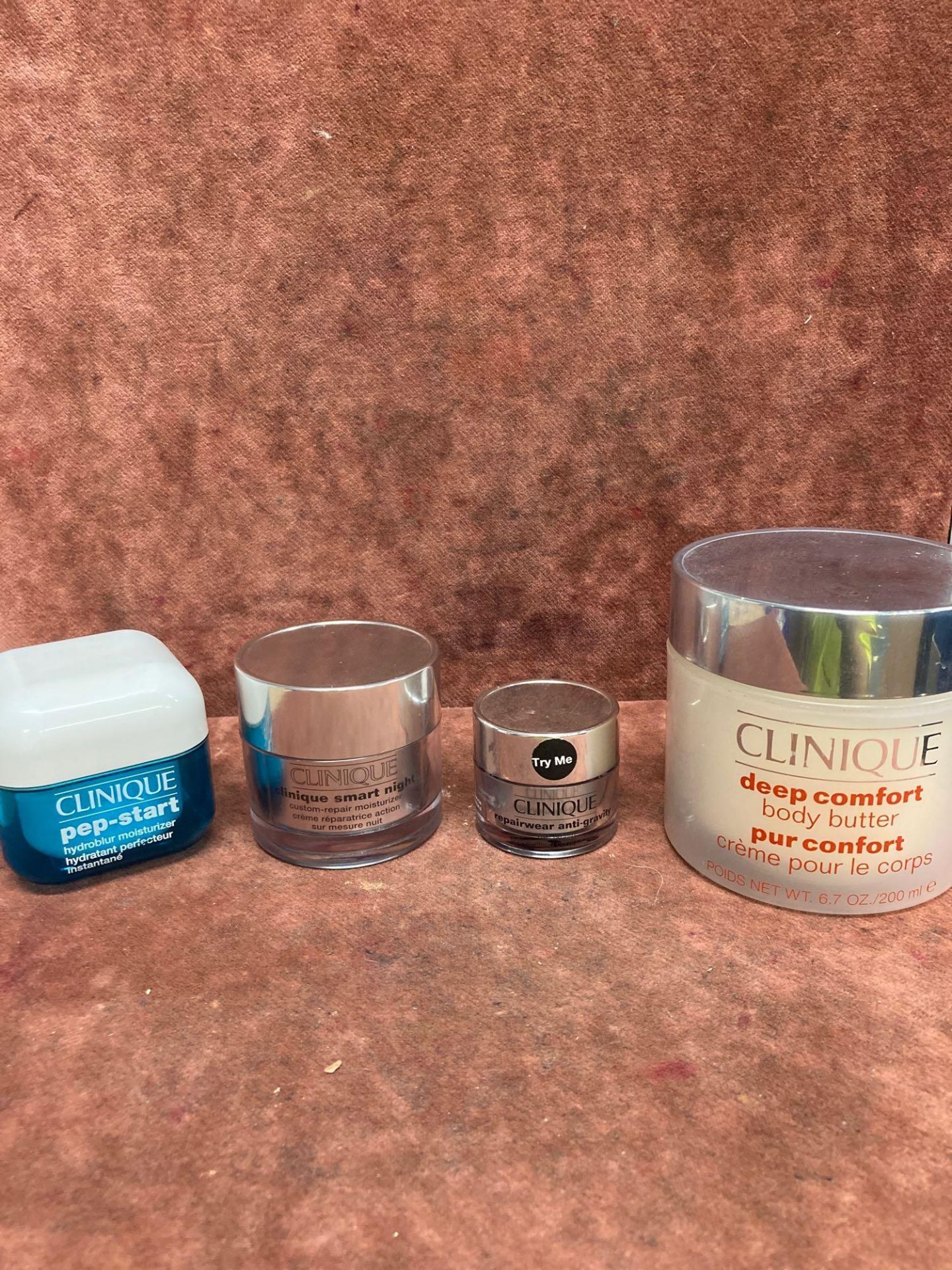 (Jb) RRP £205 Lot To Contain 4 Testers Of Assorted Premium Clinique Products To Include 50Ml Cliniqu