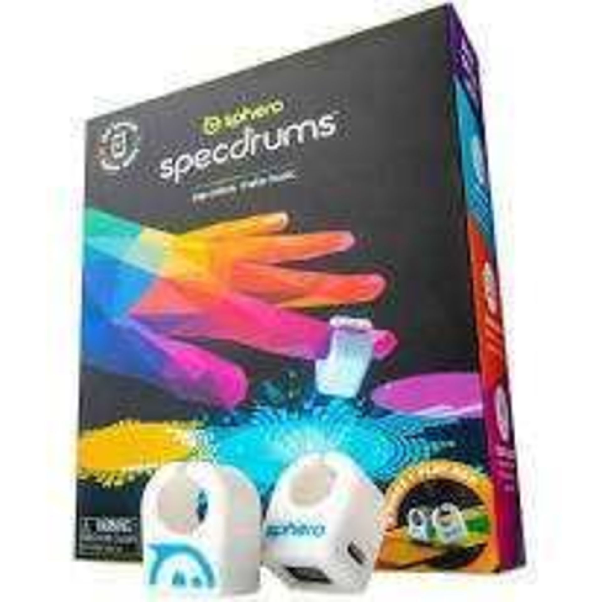 RRP £80 Boxed Sphero Spectrums App Enabled Musical Rings Tap Colours Make Music