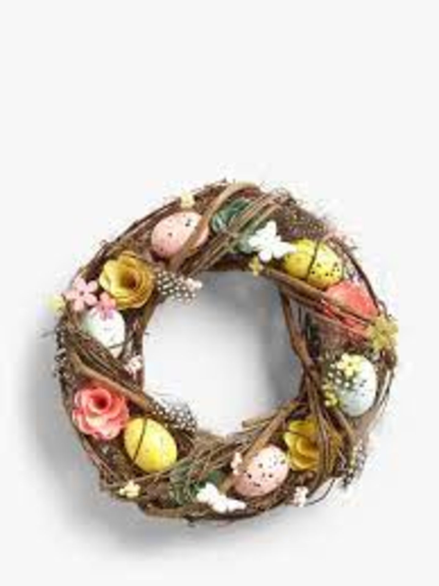 RRP £400 Pallet To Contain Assorted John Lewis Easter Items To Include Straw Bunny's,Wreaths With