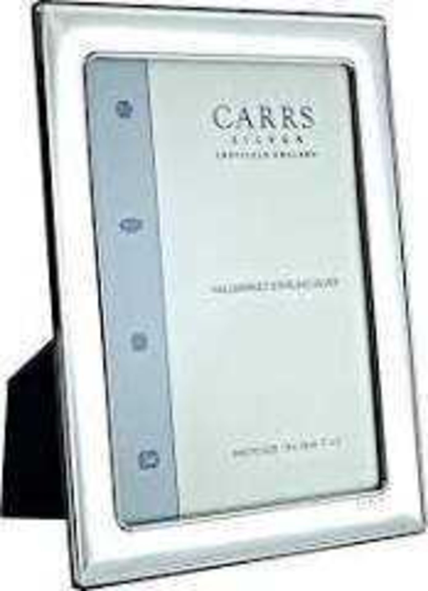 RRP £150 Boxed Carr's Silver 6X4" Picture Frame