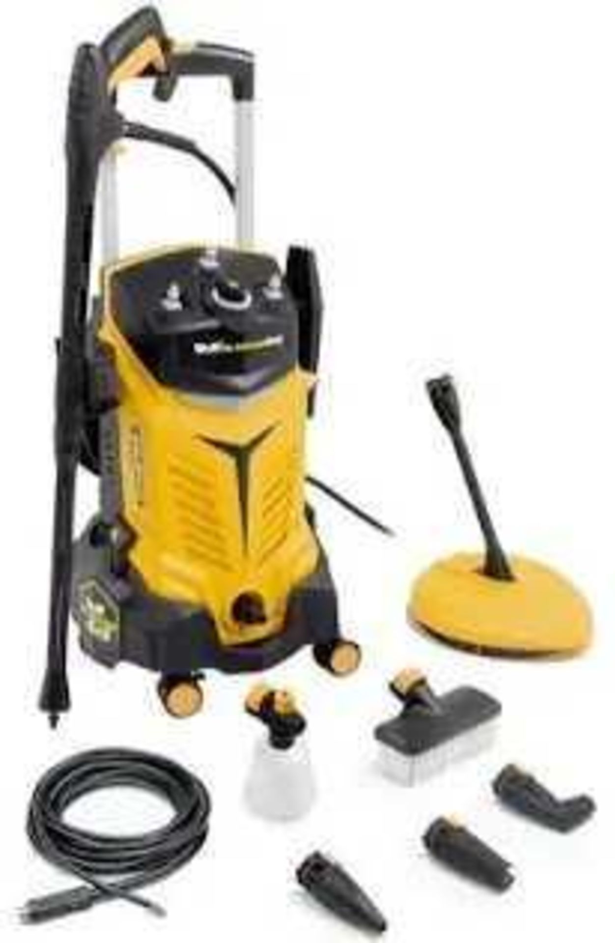 RRP £200 Boxed Wolf 4X4 Pressure Washer