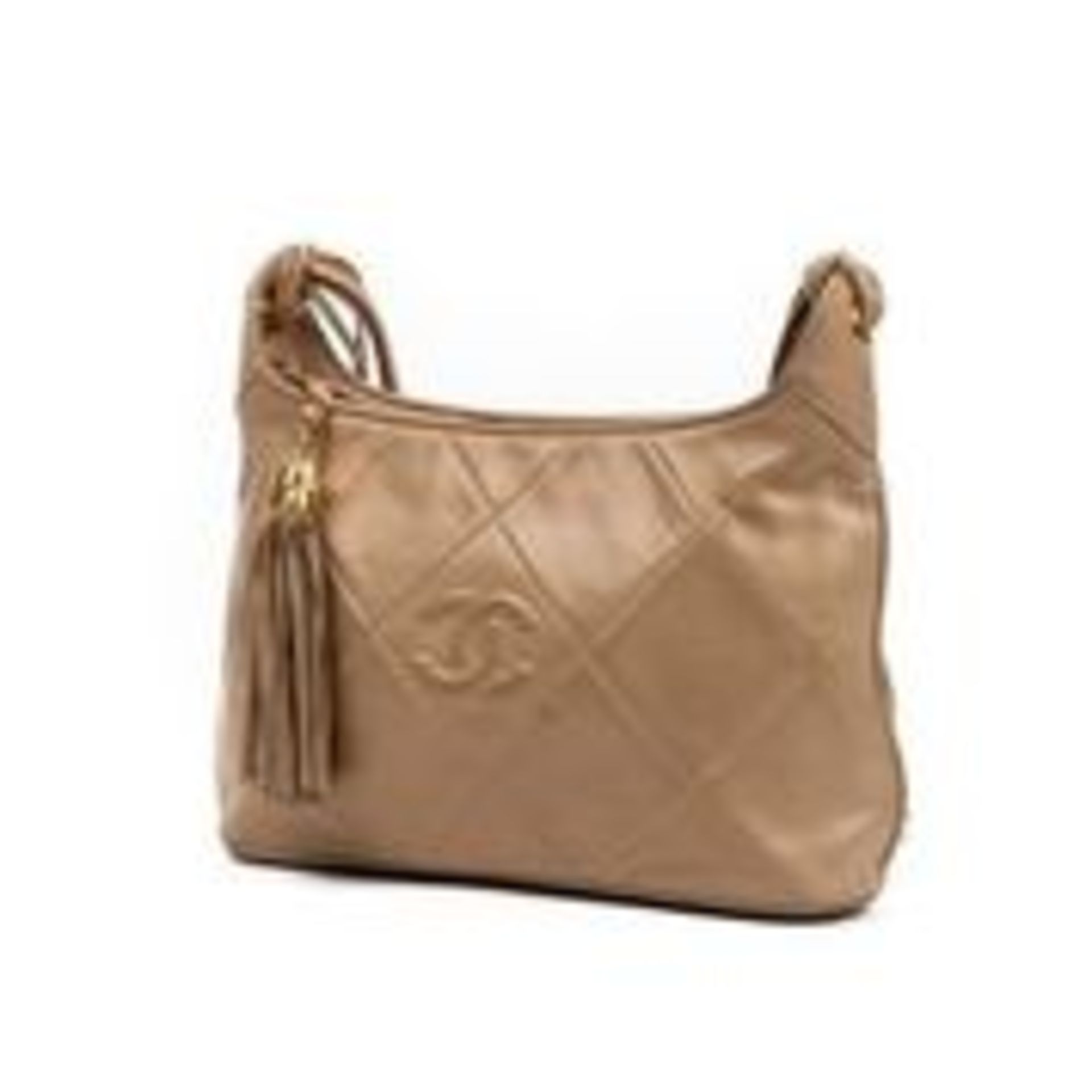 RRP £3,800 Chanel Drawstring Tassel Zipper Shoulder Bag Biege - AAO1034 - Grade B - Please Contact