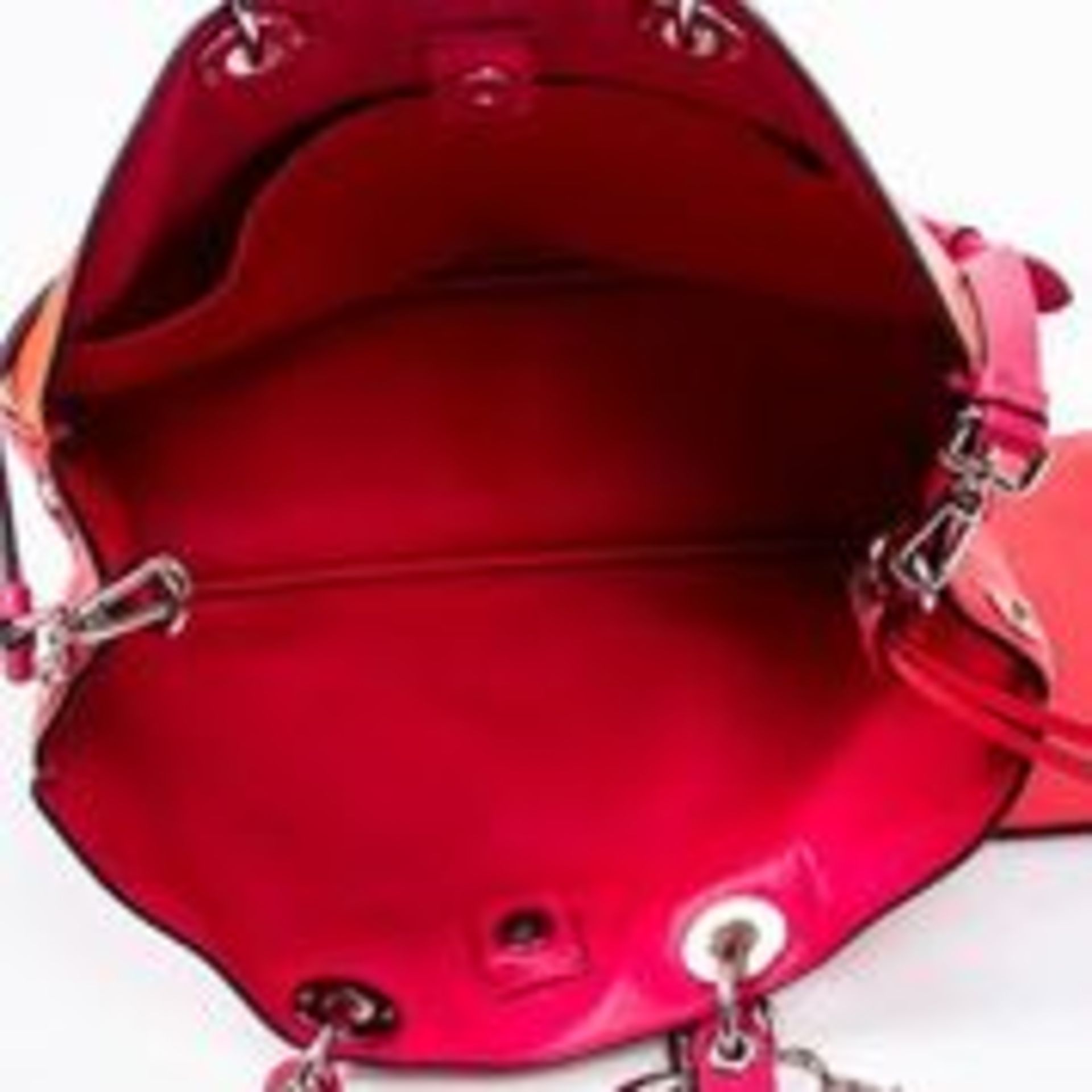 RRP £1,550 Dior Diorissimo Tote Shoulder Bag Orange/Fuschia - AAP7684 - Grade A - Please Contact - Image 3 of 3