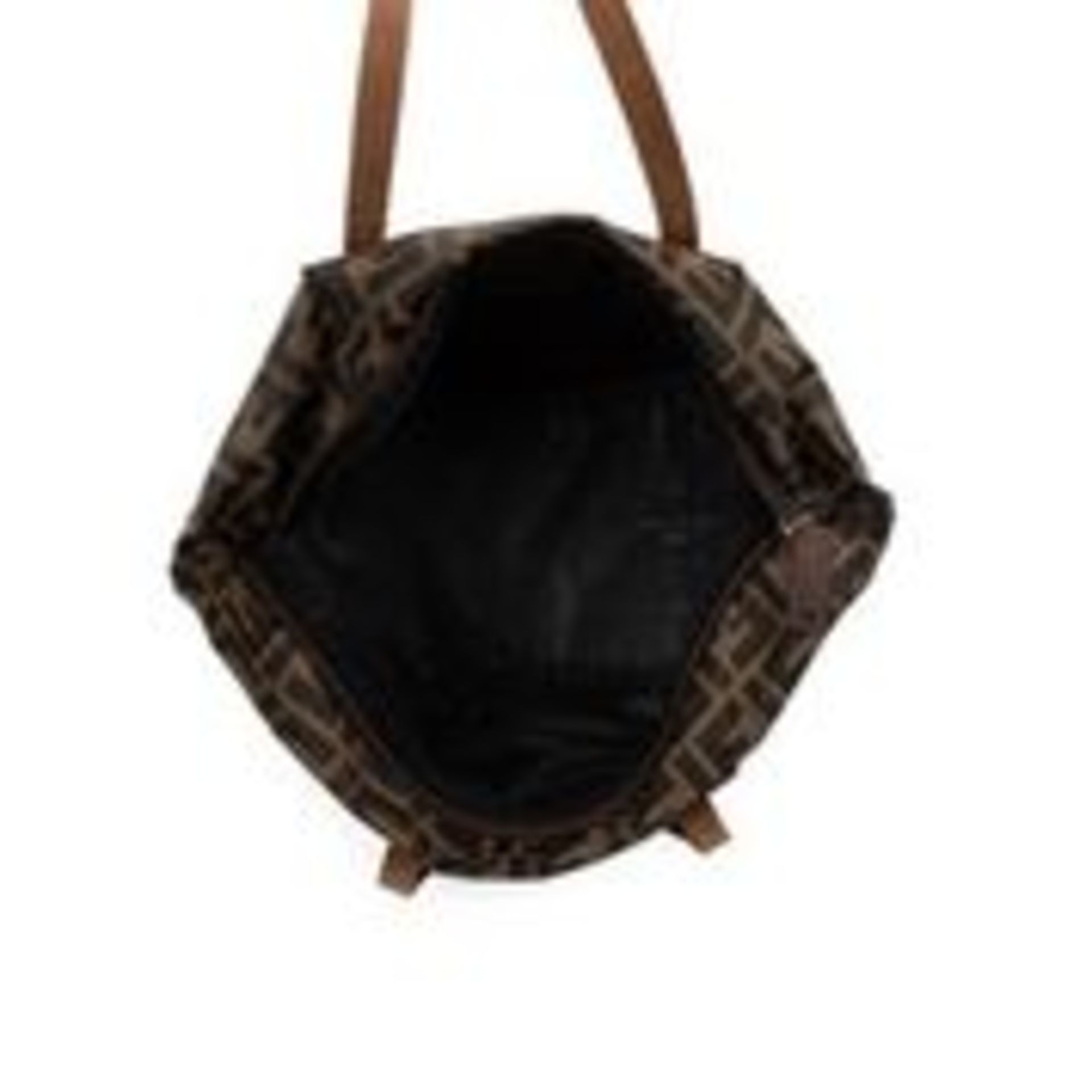 RRP £2,750 Fendi Zip Tote Handbag Khaki/Black - AAR1268 - Grade AB - Please Contact Us Directly - Image 4 of 4