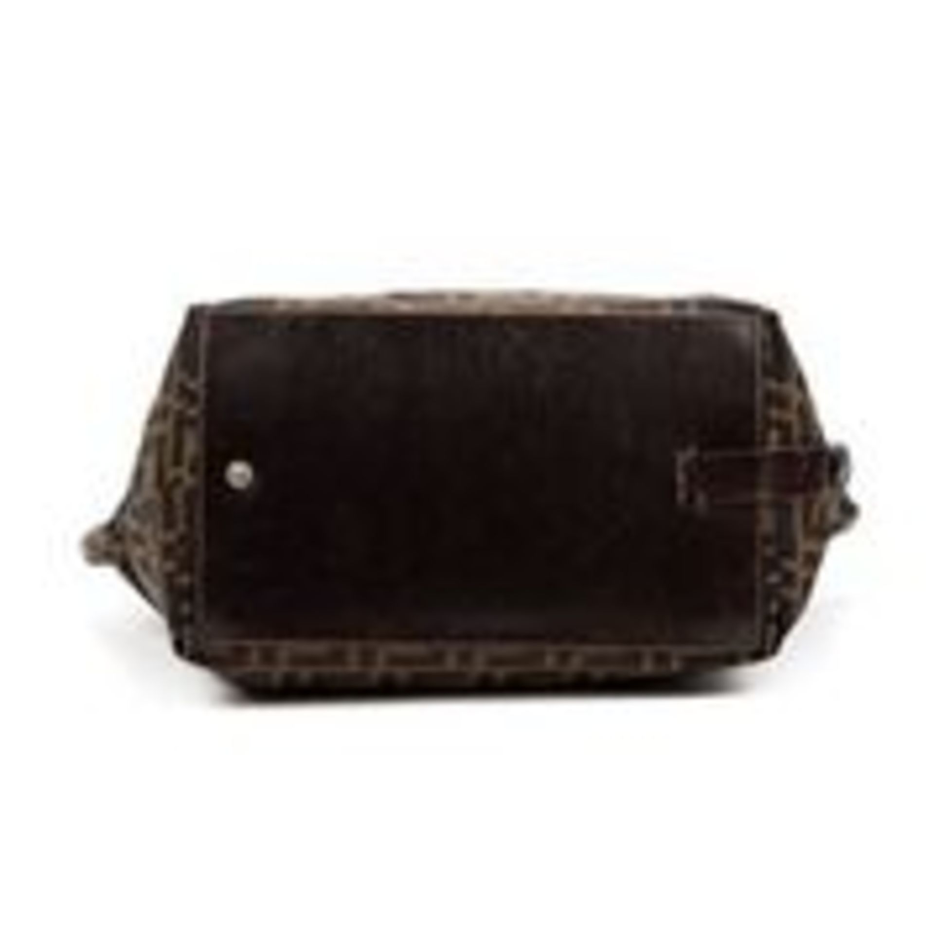 RRP £2,750 Fendi Zip Tote Handbag Khaki/Black - AAR1268 - Grade AB - Please Contact Us Directly - Image 3 of 4