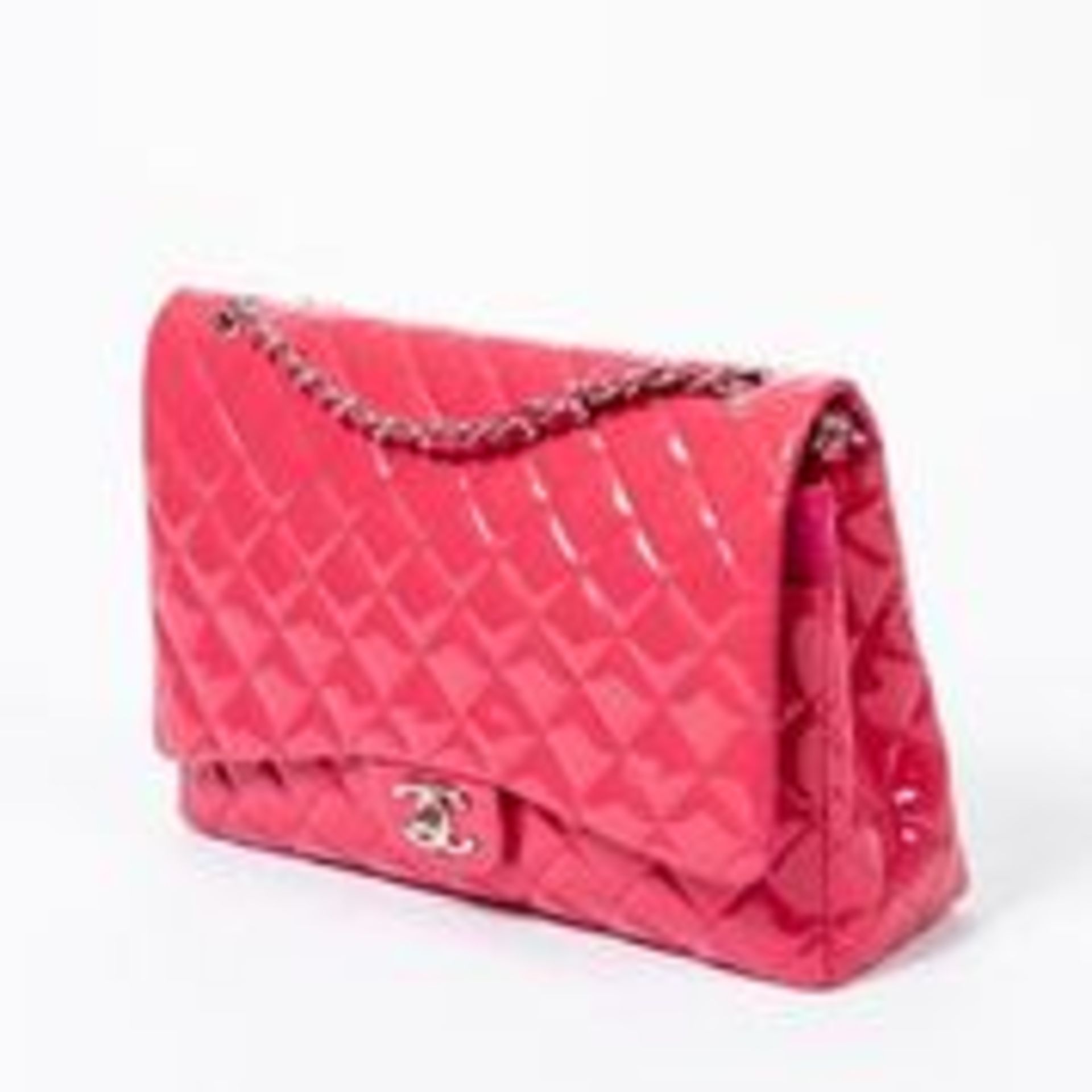 RRP £5,200 Chanel Classic Maxi Double Flap Shoulder Bag Pink - AAP2565 - Grade AA - Please Contact