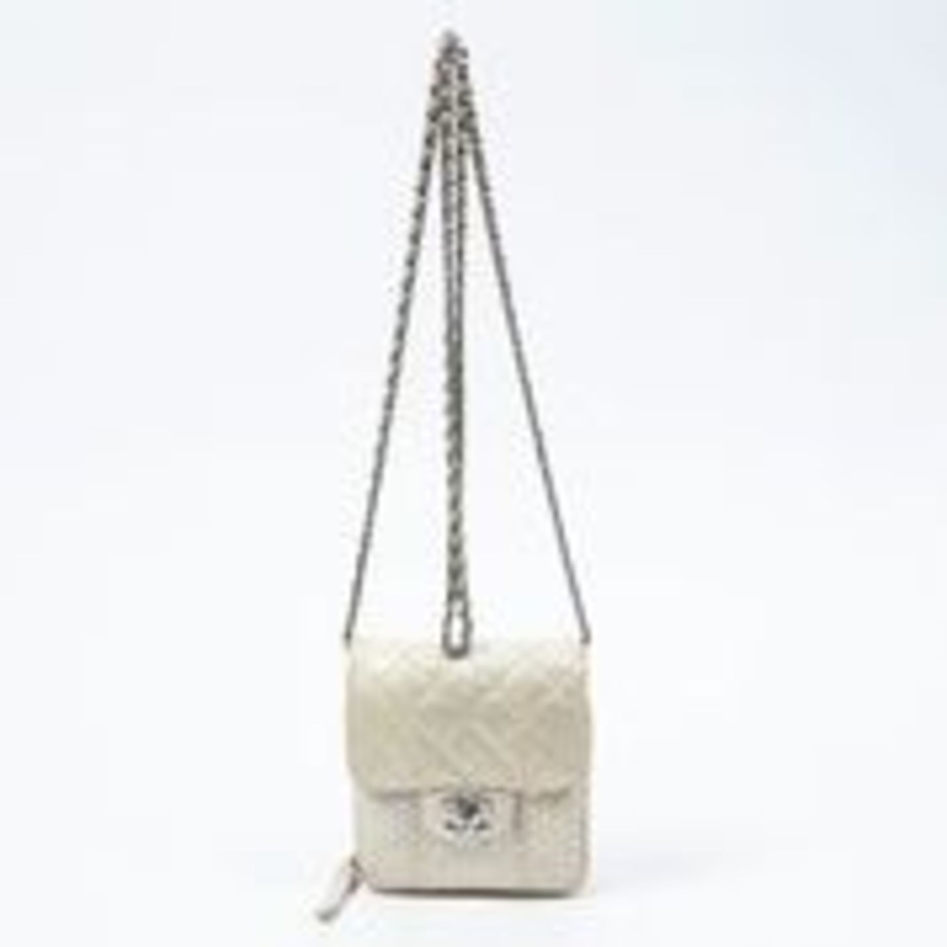 RRP £3,800 Chanel CC Turnlock Chain Wallet Shoulder Bag Ivory - AAQ7064 - Grade A - Please Contact