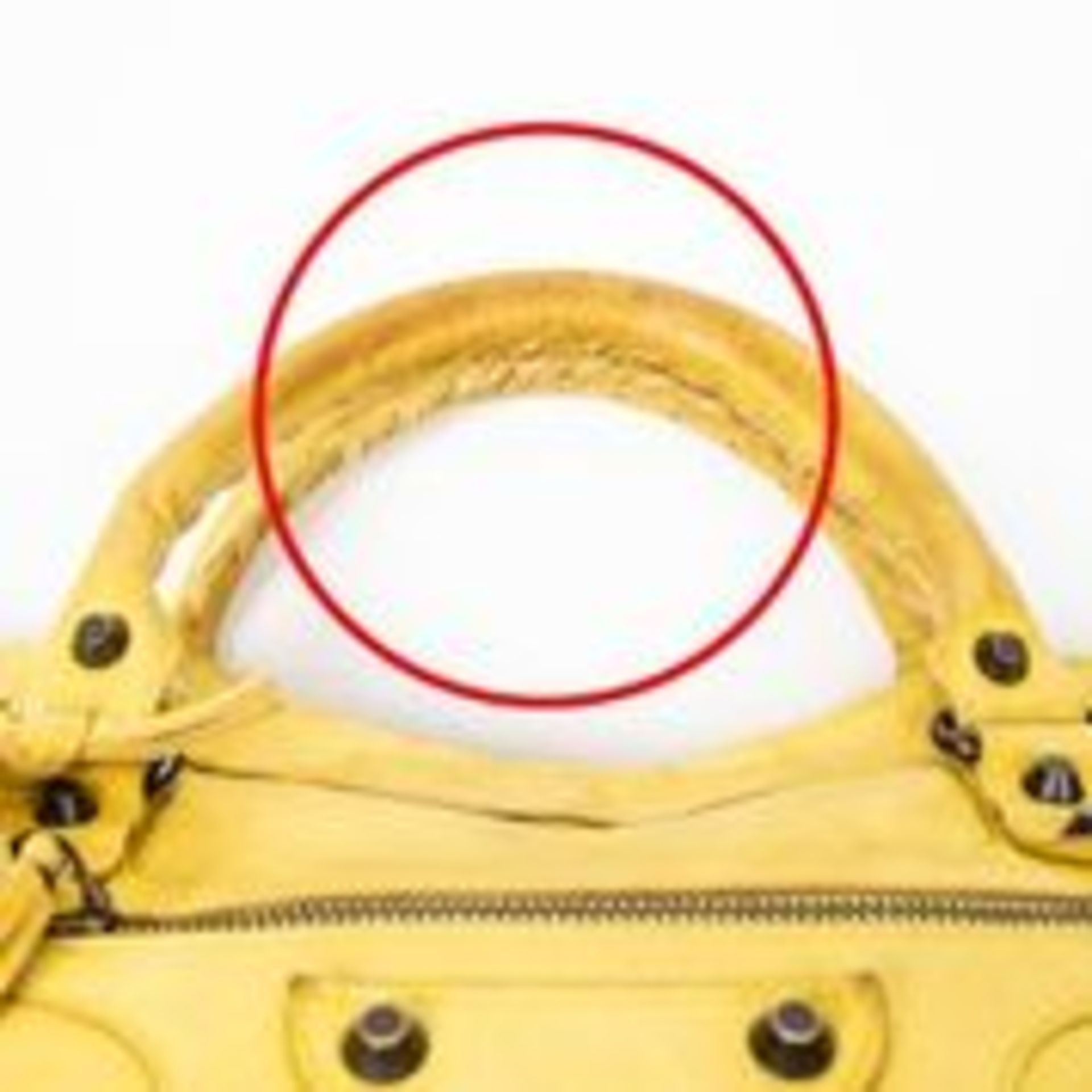 RRP £1,200 Balenciaga Shoulder City Bag Yellow - AAQ3511 - Grade AB - Please Contact Us Directly For - Image 4 of 6