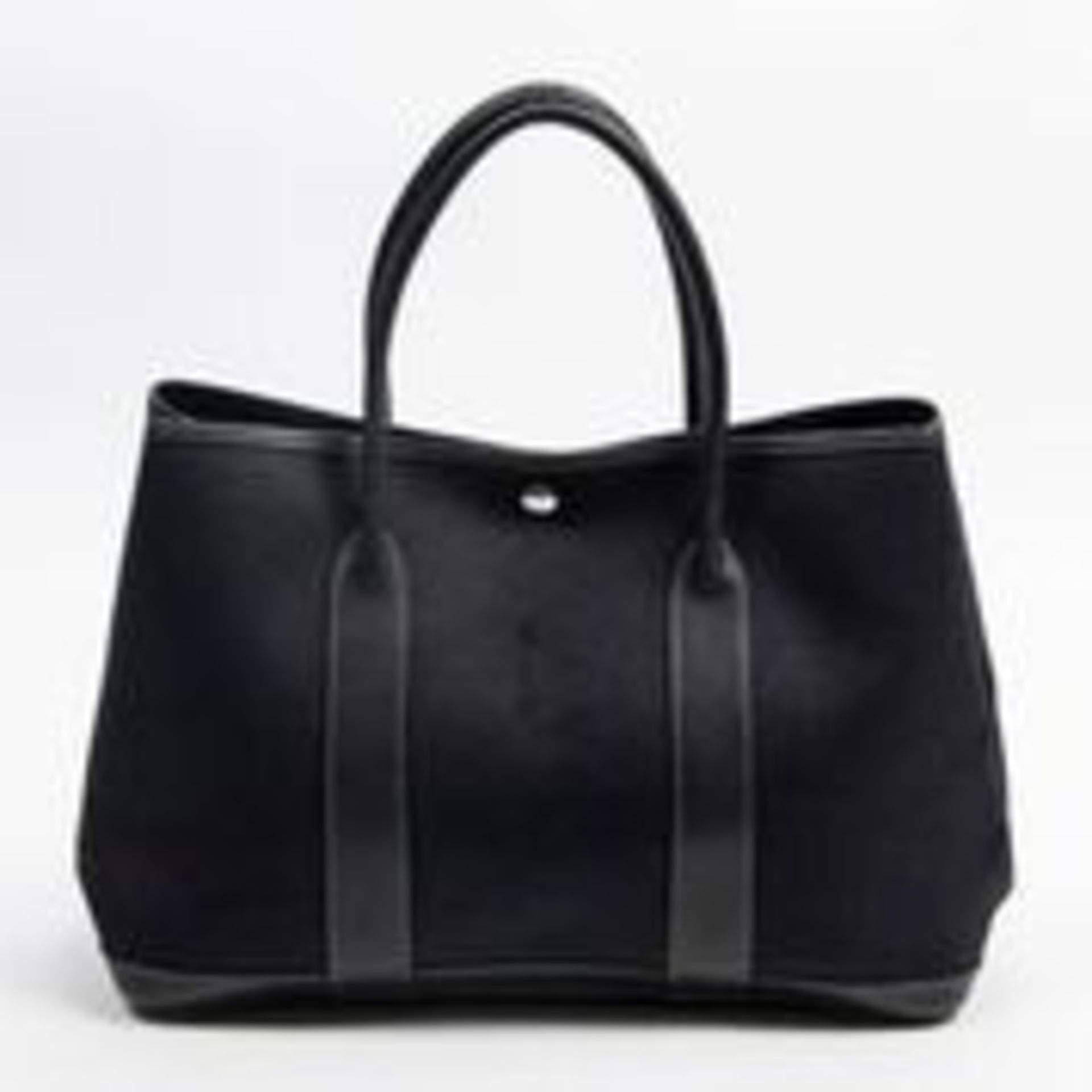 RRP £3,100 Hermès Garden Party Shoulder Bag Black - AAR4406 - Grade A - Please Contact Us Directly