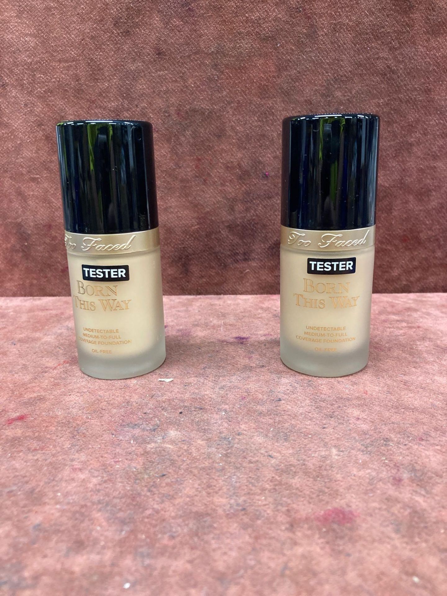 (Jb) RRP £200 Lot To Contain 8 Testers Of 30Ml Too Faced Born This Way Foundations All Ex-Display An