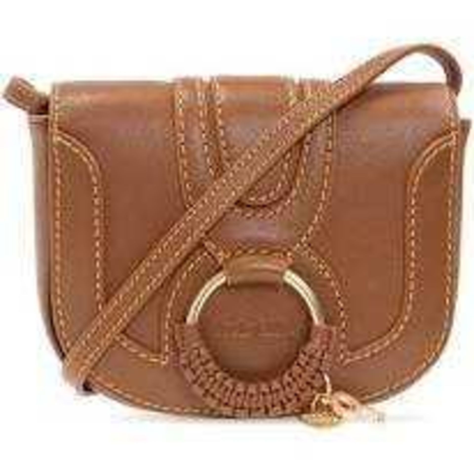 RRP £275 Project Earth For Nature See By Chloe Hanna Leather Cross-Body Bag