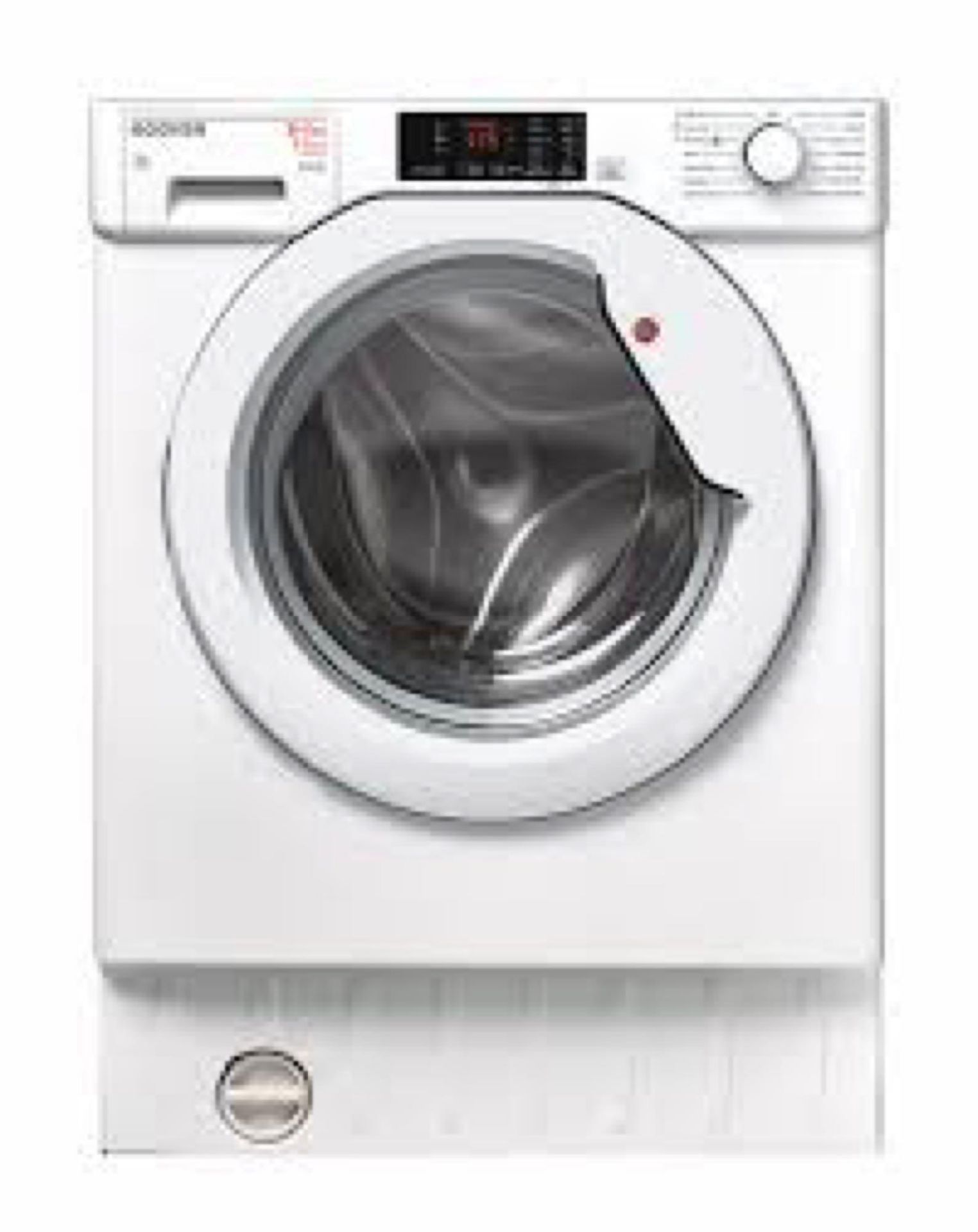 RRP £500 Unpackagedhoover Hbws48D1E Integrated 8Kg Washing Machine With 1400 Rpm - White - D Rated