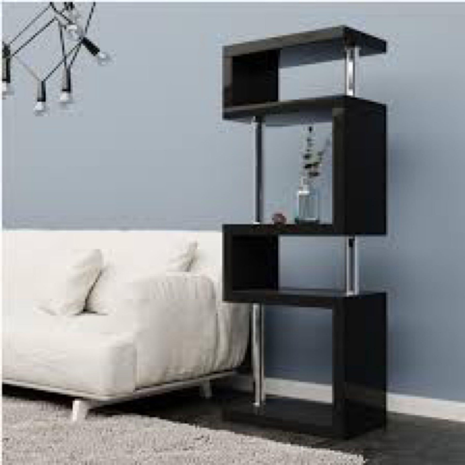 RRP £170 Boxed Miami Multi Tier Shelving Unit