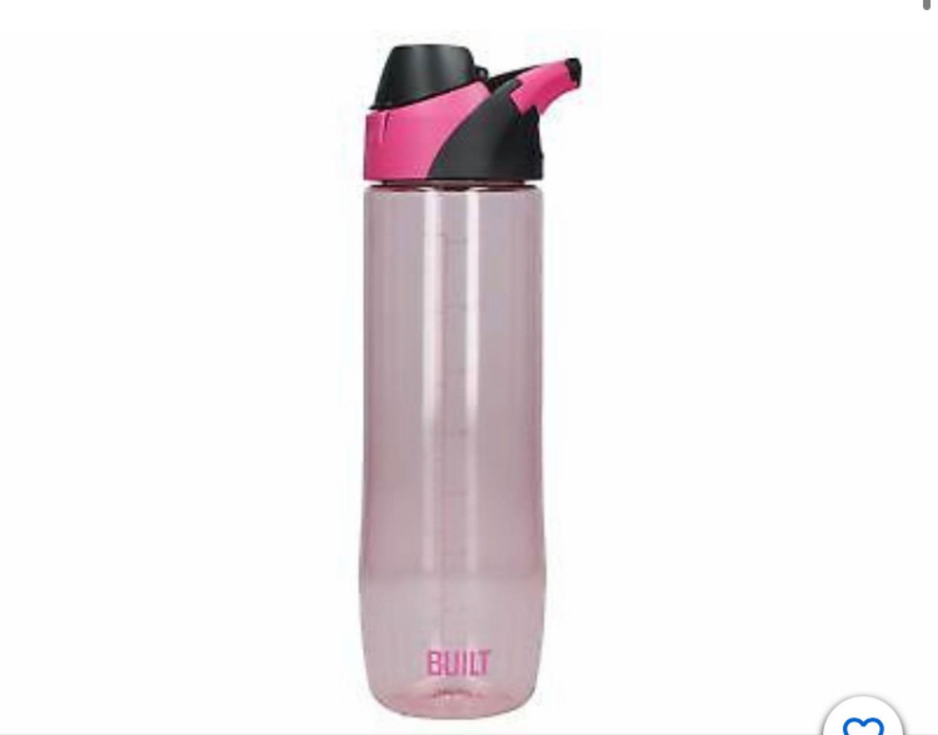 Combined RRP £504 Lot To Contain 63 Brand New Kitchen Craft 24Oz Tritan Clip N Go Pink Bottles (