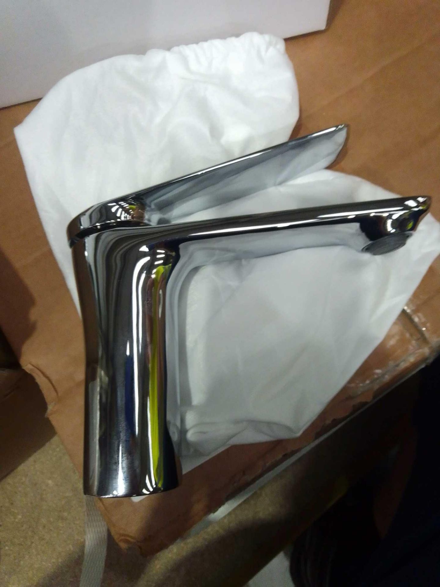 RRP £160 Boxed Brand New Kitchen Basin Mixer Stainless Steel 1295595C - Image 2 of 3