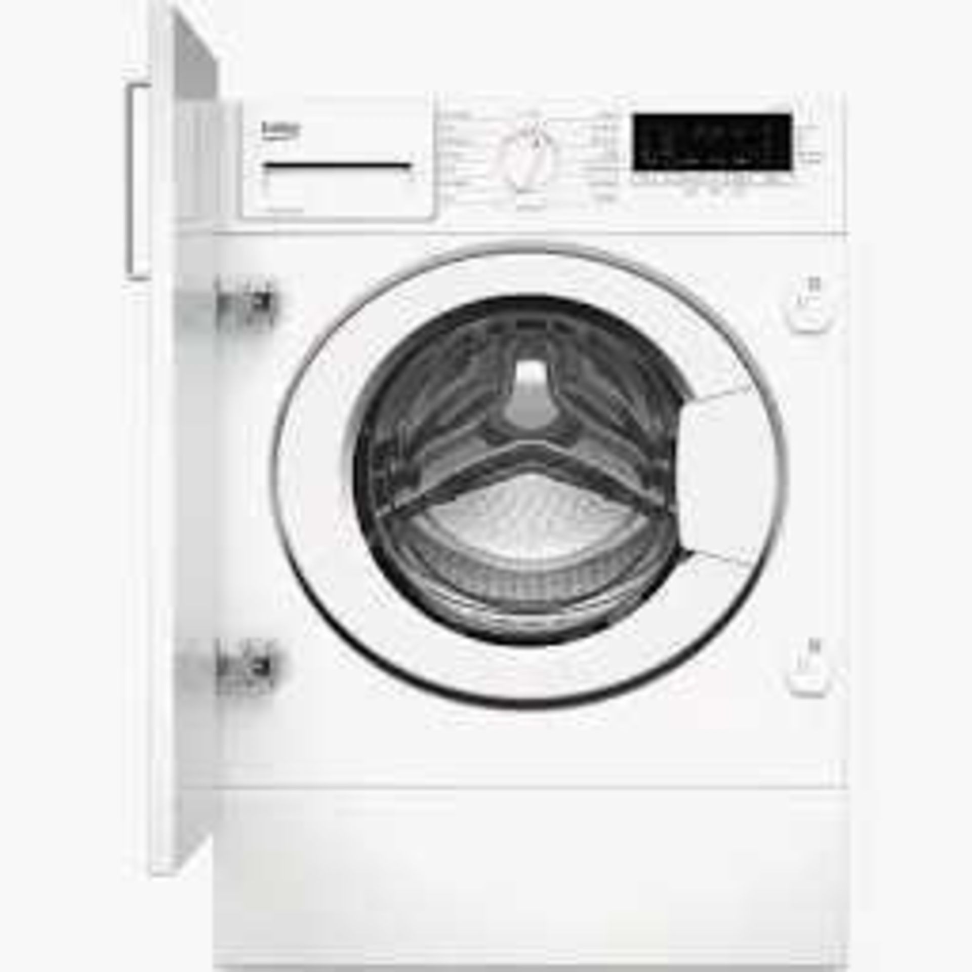 RRP £380 Lot To Contain 1 Unboxed Beko Wiy8450F White Integrated Washing Machine