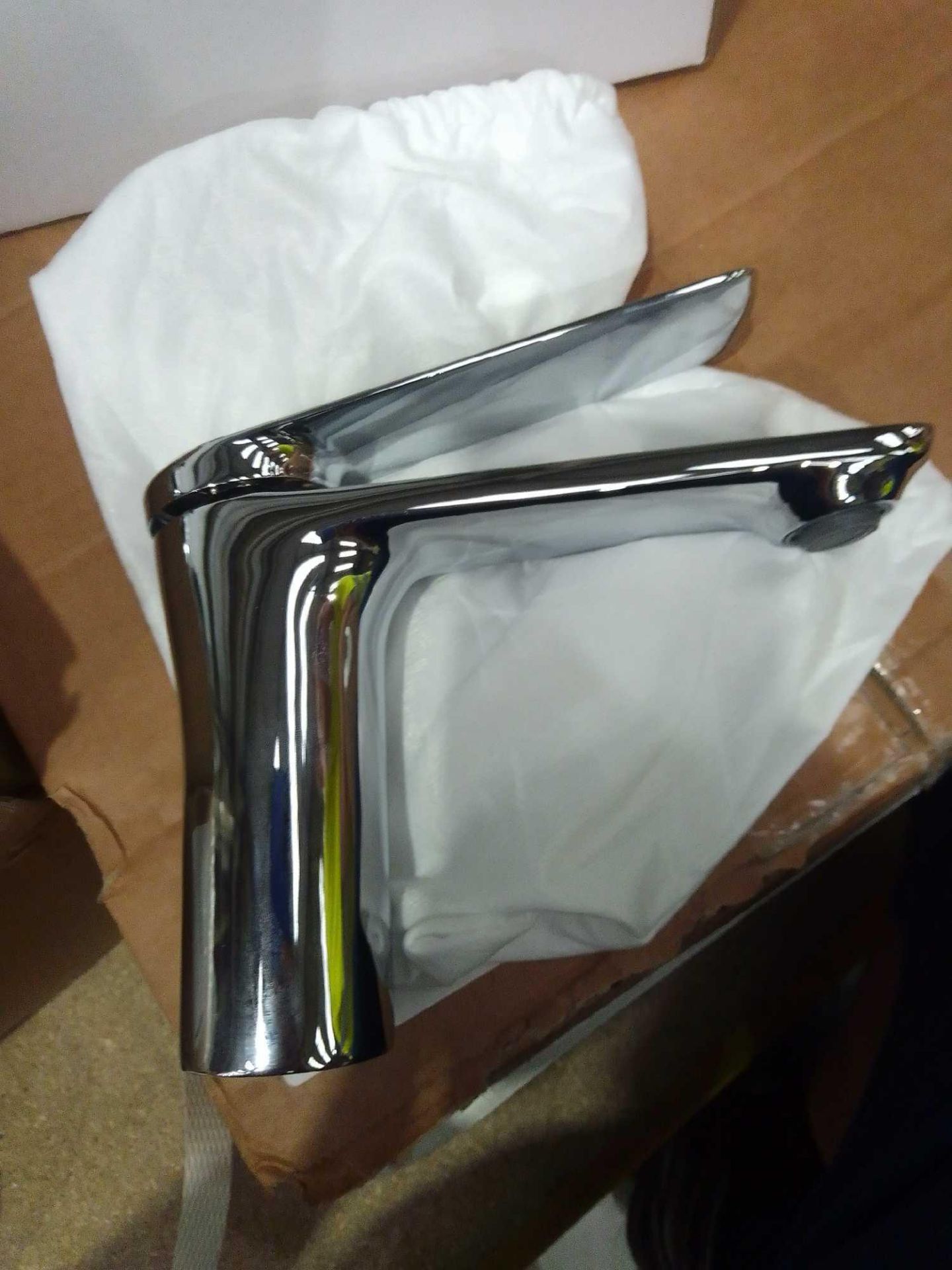 RRP £160 Boxed Brand New Kitchen Basin Mixer Stainless Steel 1295595C - Image 3 of 3