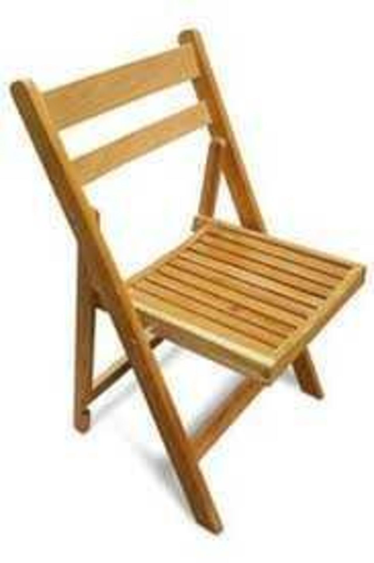 RRP £60 Lot To Contain 2 Brand New Ljp Burani Light Wooden Folding Chairs 3336208 3336219 (