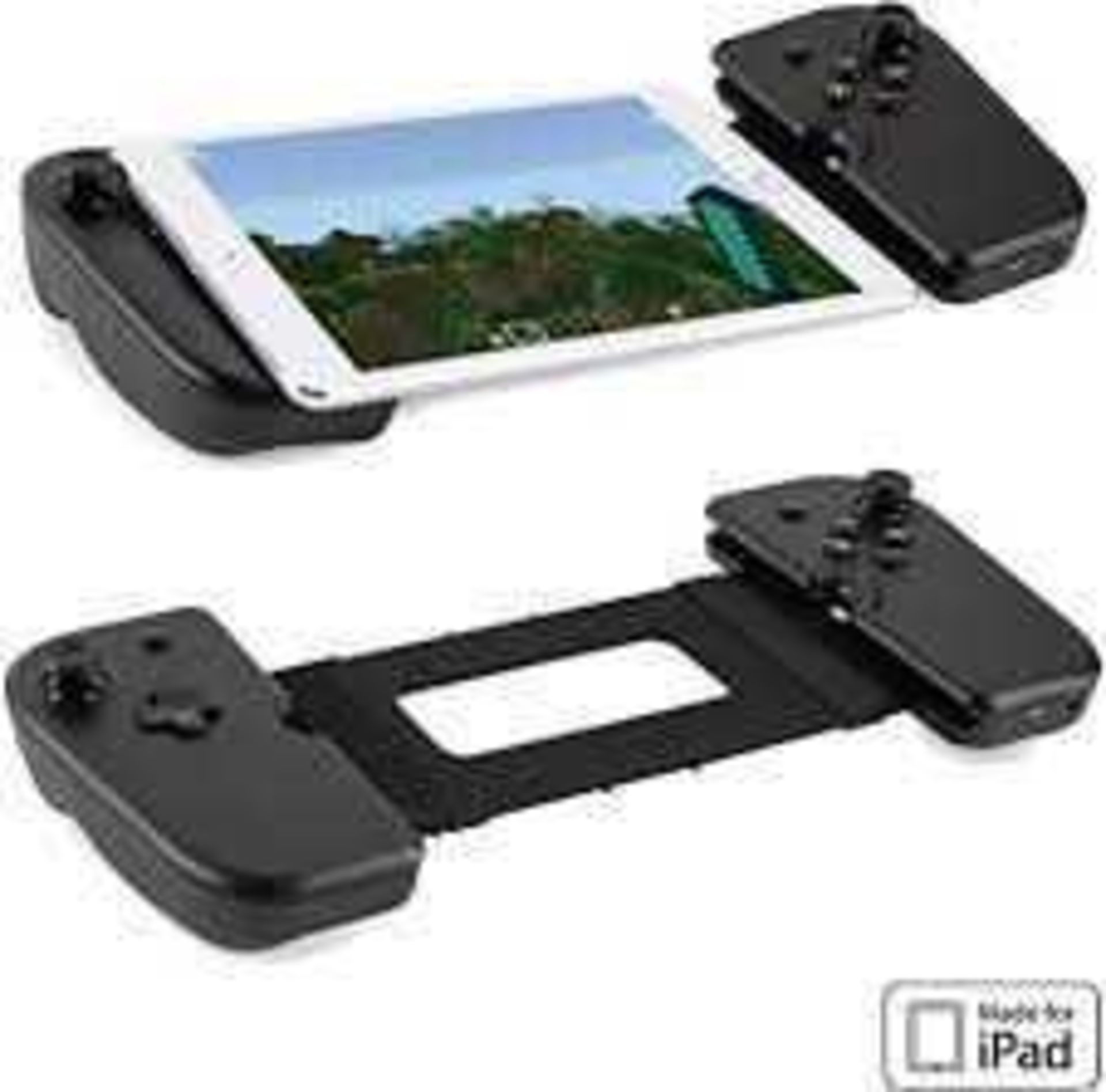 RRP £200 Lot To Contain 2 Boxed Game Vice Ipad Gaming Grip Controllers Compatiable With Ipad Air