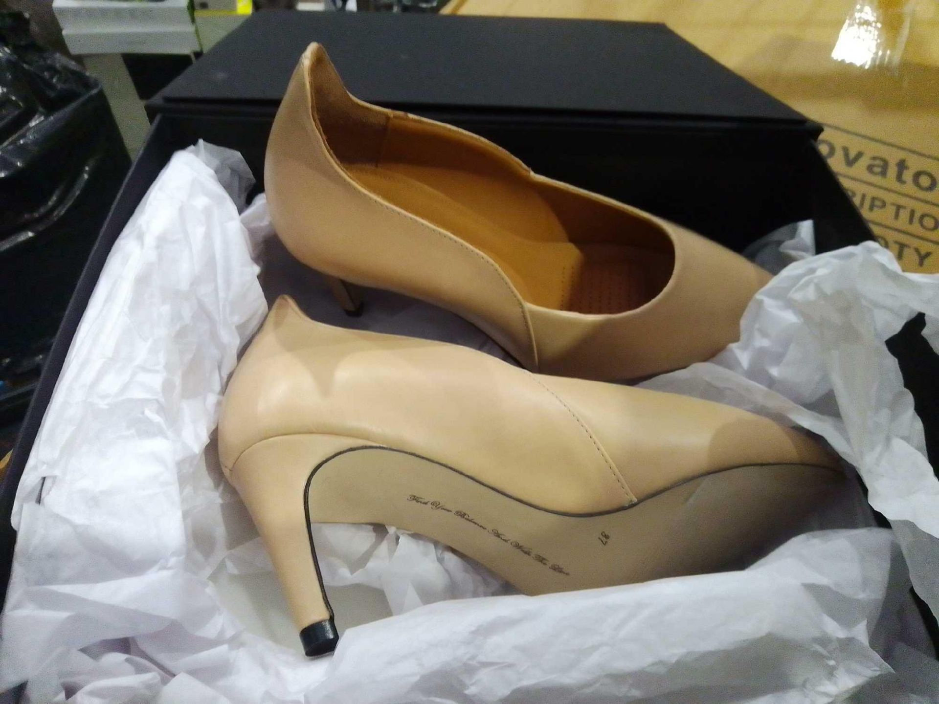 RRP £110 Lot To Contain 2 Boxed Brand New Pairs Of Sargossa Ladies Shoes In Size 4 1.186 (Appraisals