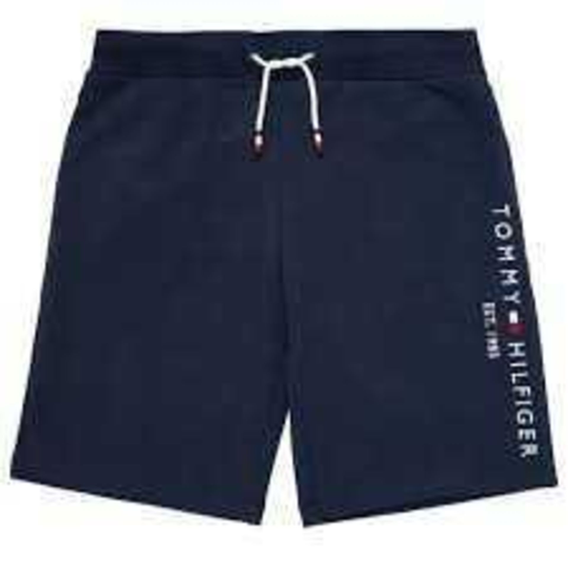 RRP £80 Lot To Contain 2 Brand New Pairs Of Tommy Hilfigier Navy Blue Designer Childrens Shorts 2.