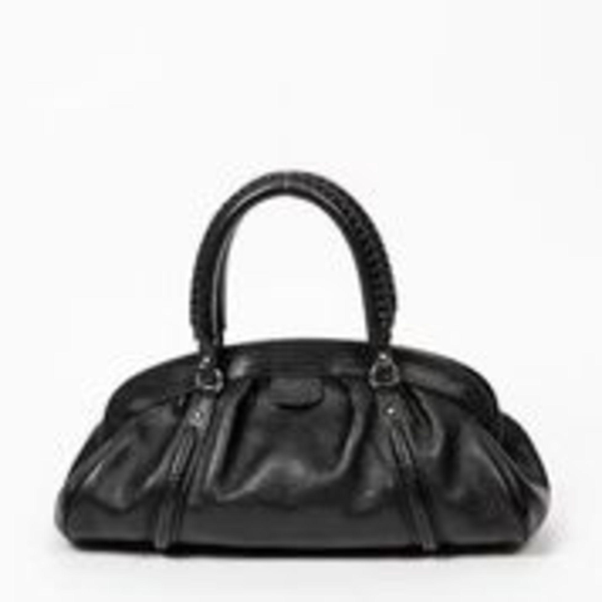 RRP £1,890 Dior Braided Handle Shoulder Bag Black - AAN0984 - Grade A - Please Contact Us Directly - Image 2 of 4