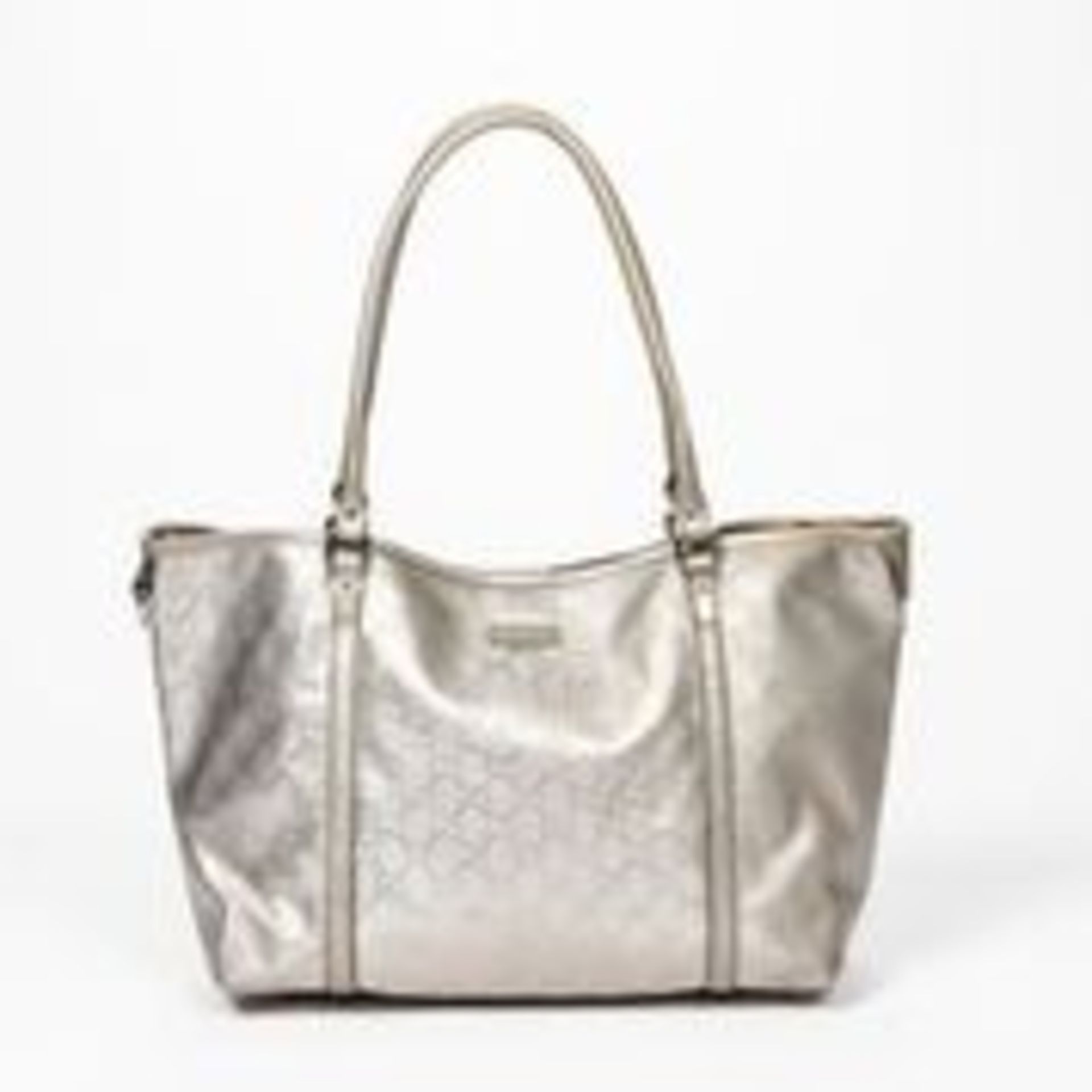 RRP £1,390 Gucci Joy Tote Shoulder Bag Silver - AAN9710 - Grade AB - Please Contact Us Directly