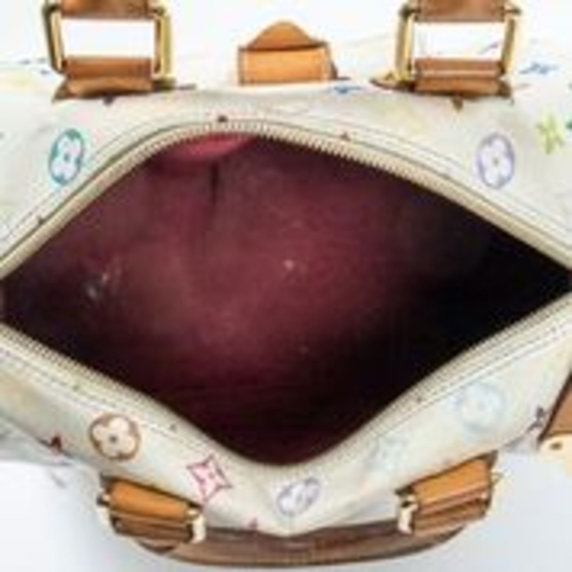 RRP £2,480 Louis Vuitton Ltd. Ed. "Takashi Murakami Multicolore" Speedy Handbag White - AAQ4637 - - Image 5 of 6