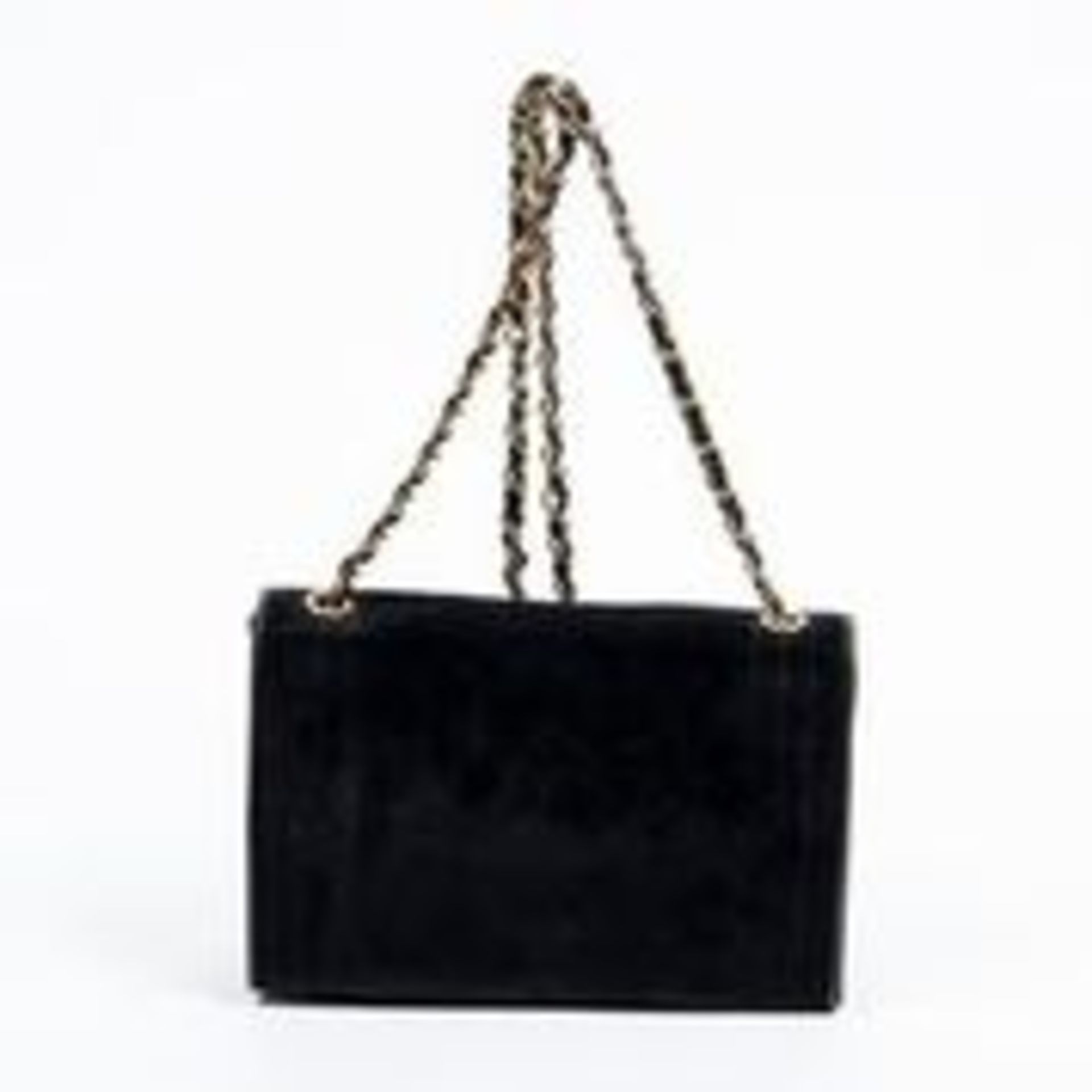 RRP £2,500 Chanel Vintage CC Stitch Square Mini Flap Shoulder Bag Black - AAR3684 - Grade A - Please - Image 2 of 4