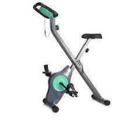 RRP £150 Boxed Davina McCall Folding Magnetic Bike With 8 Levels Of Resistance (Appraisals Available