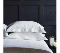 RRP £100 Boxed Kelly Hoopen 6 Piece Cotton White Single Bedding Set (Appraisals Available On