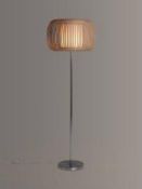 RRP £195 (When Complete) Boxed John Lewis And Partners Harmony Satin Nicol Finish Floor Lamp (Base