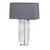 RRP £120 Boxed Julien Macdonald Belong Crystal Lamp (Appraisals Available On Request) (Pictures