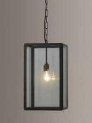 RRP £500 Boxed Davey Lighting Lantern Style Glass Designer Ceiling Light 2.134 (Appraisals Available