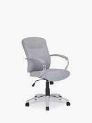 RRP £150 Boxed John Lewis One Office Chair In Grey 3043523 (Appraisals Available On Request) (