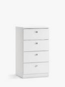 RRP £100 John Lewis And Partners Mix It Four Drawer Tall Chest Of Drawers Carcus Only 3045313 (