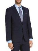 RRP £130 John Lewis Birdseye 42S Mens Navy Blazer 39.137 (Appraisals Available On Request) (Pictures