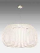 RRP £120 Boxed John Lewis No 172 Ceiling Pendant 4914159 (Appraisals Available On Request) (Pictures