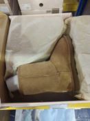 Combined RRP £140 Lot To Contain Just Sheepskin Kids Classic Chestnut Size 2 2.141 (Appraisals