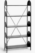 RRP £350 Boxed John Lewis And Partners Anyday Arch Tall Metal Shelving Unit 3032764 (Appraisals