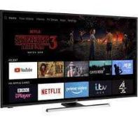 RRP £380 Boxed JVC 50 Inch Fire Tv Addition Smart 4K Hdr Ld Tv (Appraisals Available On Request) (