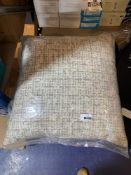 Combined RRP £80 Lot To Contain 2 Iona Weave Blue And Grey 50X50 Scatter Cushions 48.016 (