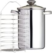 (Jb) RRP £200 Lot To Contain 8 Brand New Boxed High End Department Store Kitchencraft Asparagus Stea