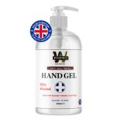 (Jb)RRP £120 Lot To Contain 12 Brand New Wellington 500Ml Hand Sanitising Anti Bacterial Gels