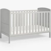 RRP £350 Lot To Contain Boxed John Lewis And Partners Charlotte Solid Wooden Cot Bed 941621 (