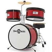 RRP £70 Lot To Contain Boxed Brand New John Lewis And Partners Rock And Roll Drum Set 29.275