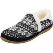 RRP £110 Lot To Contain 2 Assorted Pairs Of Toms Women's Size Uk 5 And Uk 3 Slippers And Black